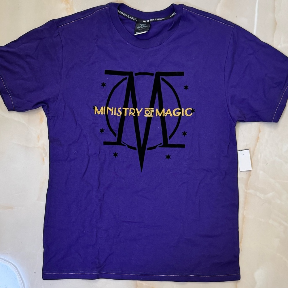 Ministry of Magic Purple Graphic Tee